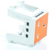 Modlink MSVD Steckdose Großbritannien orange  Neu
